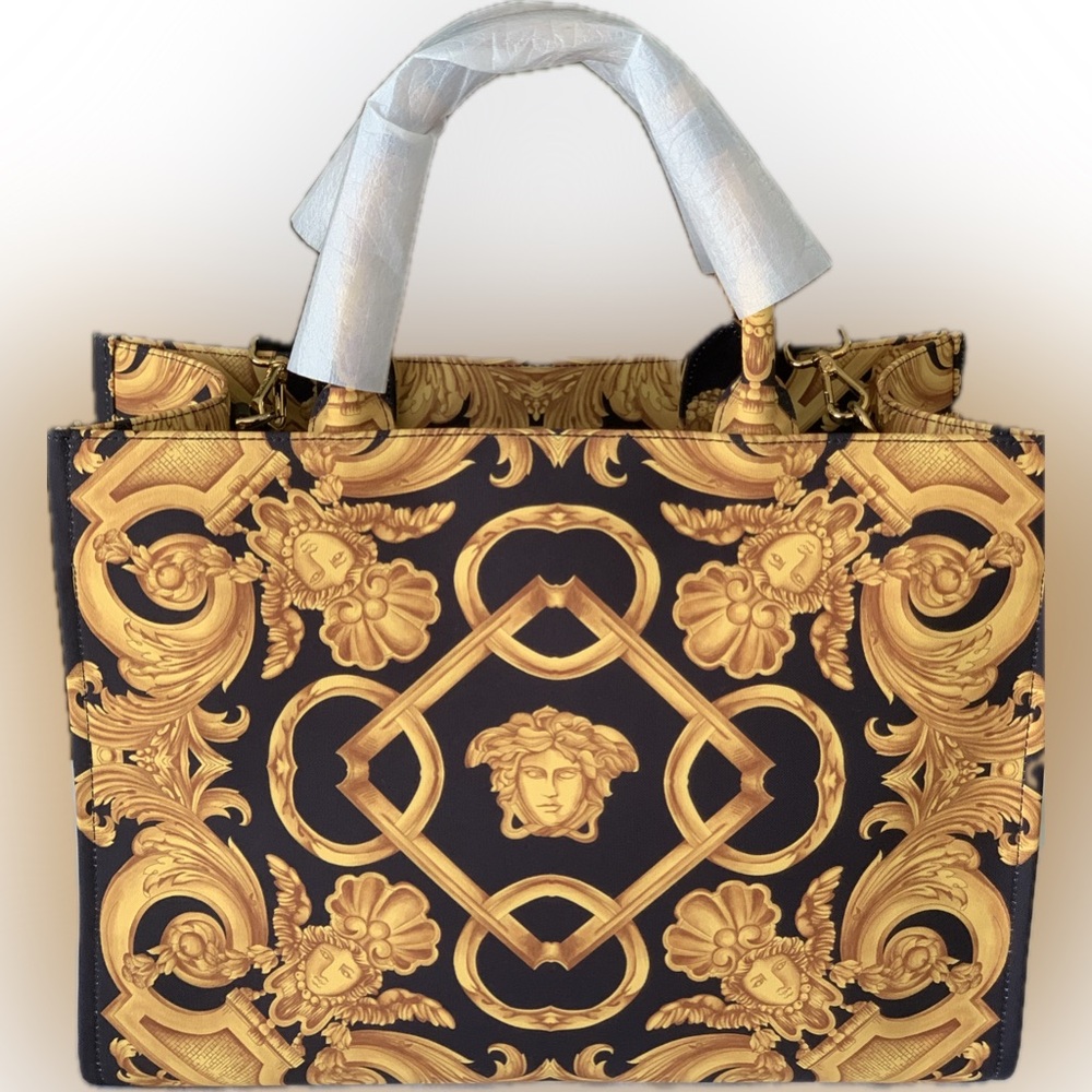 Versace Signature Print Brand New Large Canvas Tote.
MSRP $1,895 - Picture 8 of 8